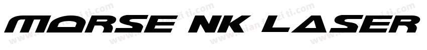Morse NK Laser Italic字体转换